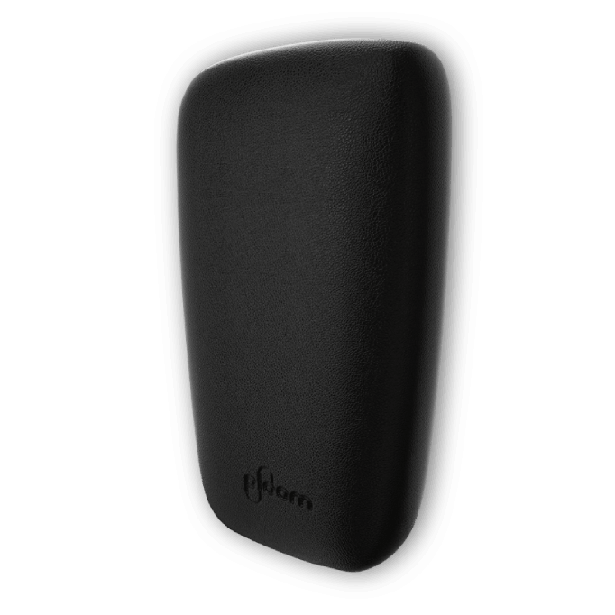 Ploom X Advanced Black dəri arxa örtük öndən görünüş